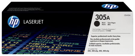 HP 305A svart LaserJet-tonerkassett, original, 884962772348
