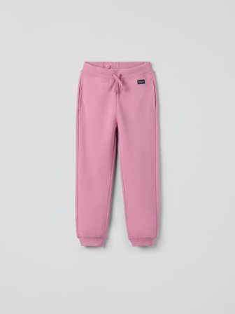 Polarn O. Pyret - Joggers with pockets - 98 - Childrenswear - pink