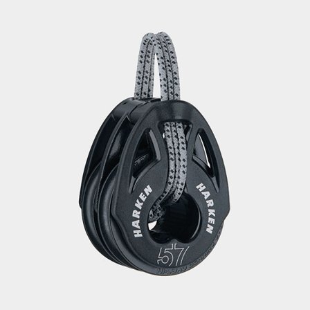 Harken 57mm T2 Soft-Attach Double Block (2153)