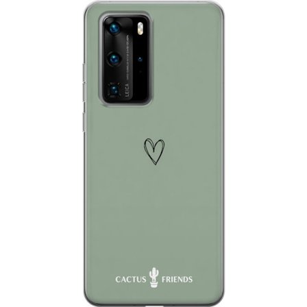 Yhteensopiva Puhelinkuori Huawei Huawei P40 Pro Cactus and Friends – SageLove