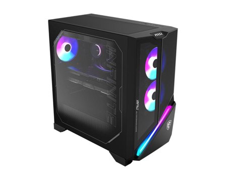 MSI MPG Infinite X3 AI 2NUF7-013AT Intel Core Ultra 7 265K 32 GB DDR5-SDRAM 1 TB SSD NVIDIA GeForce RTX 4070 Ti Windows 11 Home Desktop PC Schwarz