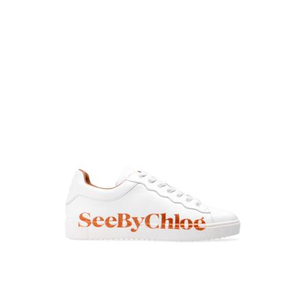 See by Chloé, Lace-up shoes Wit, Dames, Maat:36 EU