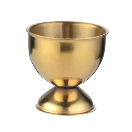 40ml Äggkopp Ekologisk Rostfri Rostfritt Stål Kokt Äggbehållare Kopp För Bar