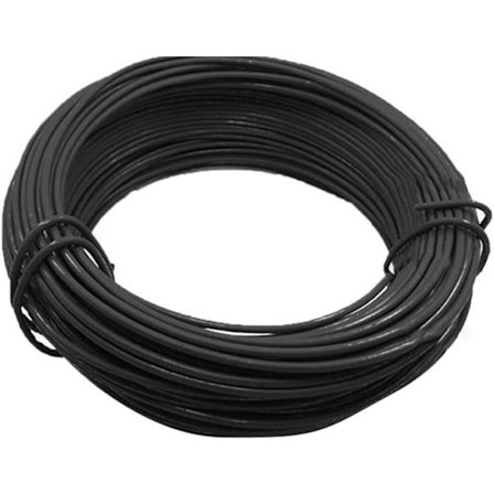 Have Tråd Plante Twist Tie Plastbelagt Spole Streng Blød Til Hjemmekontor Plantefastgørelse Diy Bonsai Blomsterpotte Support Strop Sort Potte 