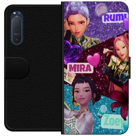 Yhteensopiva Lompakkokotelo Sony Sony Xperia 5 II Borussia Dortmundin BVB 09-emblema keltainen ja musta graafinen suunnittelu jalkapallofaneille ja ur