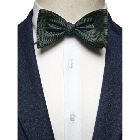 John Henric Bow Tie Dot Self Tied Kostymtillbehör Herr Grön ONESIZE