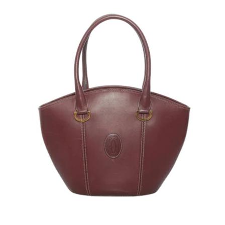 Cartier Vintage, Pre-owned Tote Bags Rood, Dames, Maat:ONE Size
