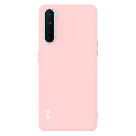Oneplus Nord - Imak Skin Touch Tpu Skal - Ljus Rosa Lightpink Ljus Rosa
