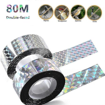 Fågelavskräckande Tejp Skrämma Tejp Trädgård Gräsmatta Gård Duvavvisare Skrämma