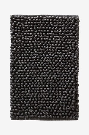 Jotex - Baderomsmatte 80x120 Cm Bomull/Polyester Grå HILLS - Kjøp Baderomsmatter hos Jotex