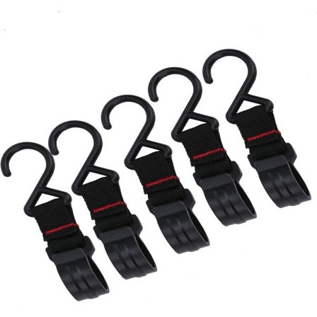 IC 5-pack Utomhushängande krok, Camping Multifunktionell remhängare, för lätta köksredskap