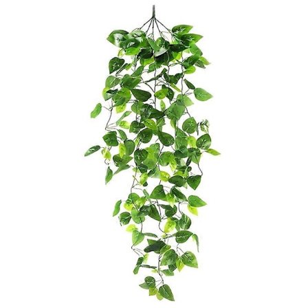 Realistiske Simulationsplanter Levende Ornamentale DIY Kunstig Grøn Plante Efeu Blad Rattan Hjemmeindretning