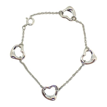 Tiffany & Co. Pre-owned, Bracelets Grijs, Dames, Maat:ONE Size