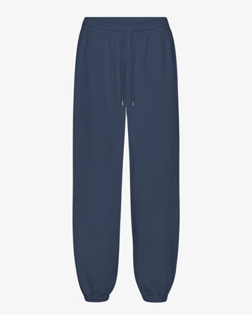 Organic Relaxed Sweatpants - Petrol Blue