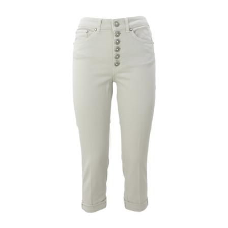 Dondup Broek , Wit , Dames , Maat: W31