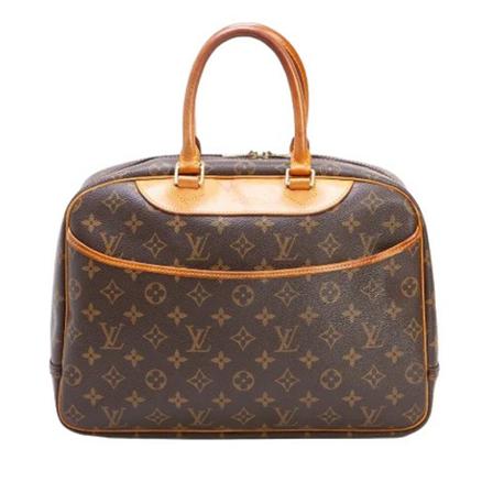 Louis Vuitton Vintage Pre-owned Canvas louis-vuitton-Tass , Bruin , Dames , Maat: ONE Size Vintage Tassen