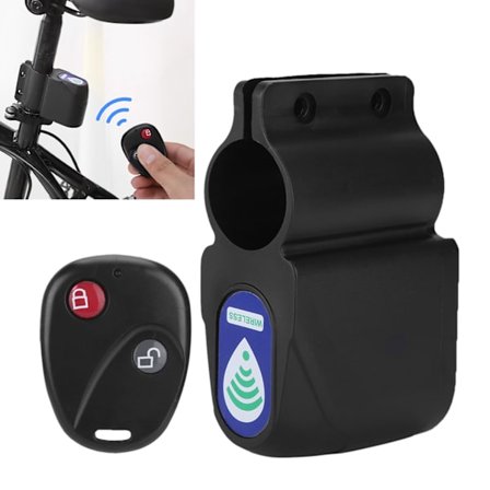 Tyverisikring Sykkellås Sikkerhetslås Trådløs Fjernkontroll Sykkelalarm