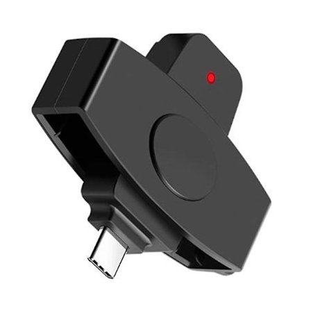 Cscr3 Smart Card Reader Type-c Bank Skattedeklaration /ic Kort Id-kortläsare