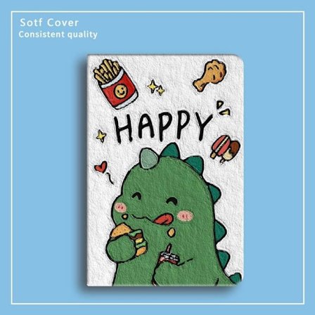 Fodral för iPad Pro 2017/2015 12.9" "Hamburger Dinosaur" all inclusive tecknad söt