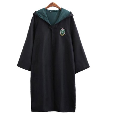 Harry Potter Fyra College Prestanda Kostym Magic Dräkt Slytherin