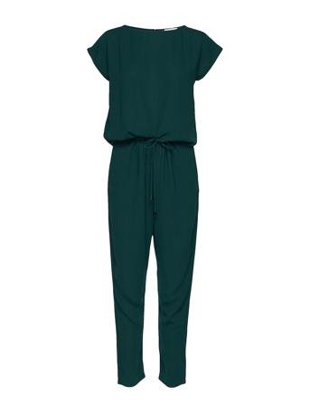 Crepe Georgette Cavi Jumpsuit Grønn Mads Nørgaard*Betinget Tilbud