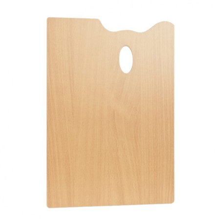 Mabef Palette rectangulaire en bois 30 x 40 cm