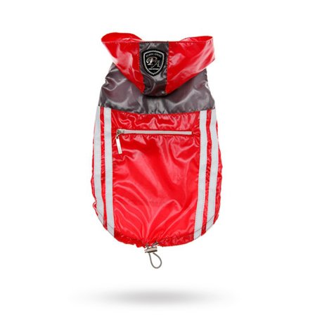 Puppy Angel - Urban Rain Vest - Red - Regnkläder, regnjacka & regntäcke till hund