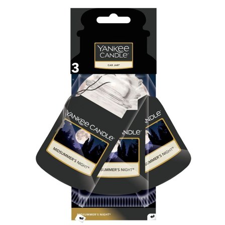 Yankee Candle Car Jar Midsummer's Night 3pz - Profumo per Automobile