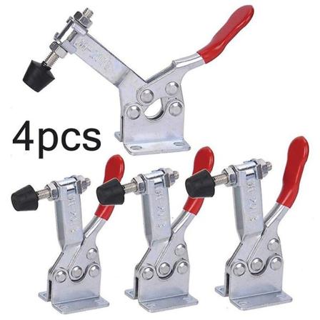 4-pack Gh-201b Tunga Spännskruvar med Låsning Spak Fästelement