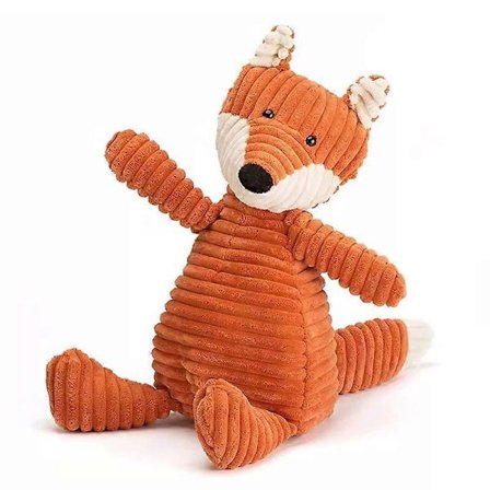 Suloinen raidallinen kettupehmolelu - täydellinen syntymäpäivälahja tytölle, Zhao Lusi Sangzhi 2025 -versio