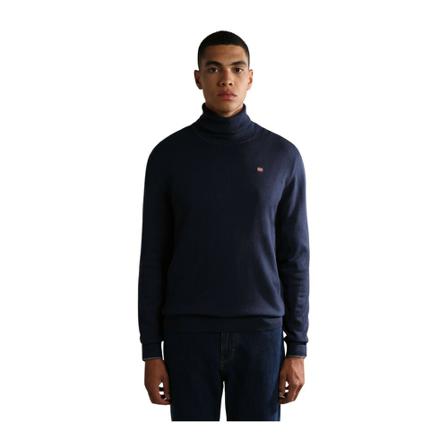 Napapijri, Turtlenecks Blauw, Heren, Maat:XL