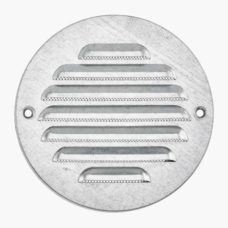 Ventilationsgaller skruvmontage rund 155 mm - Biltema