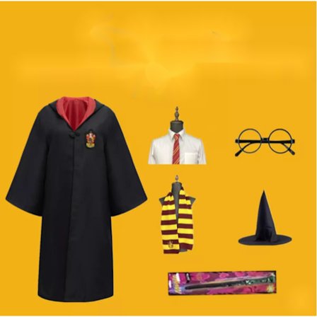 Mub - Ny ankomst Harry Cosplay Kostume Potter Kåbe Til Halloween Fest Kostumer