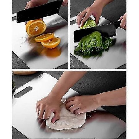 Titanium Skjærebrett Dobbeltsidig Titanium Kjøkken Skjærebrett