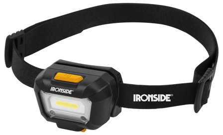 Ironside 400045 Pannlampa 200 lm, uppladningsbar, med sensor, Belysning