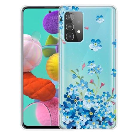 Deco Samsung Galaxy A53 5G skal - Blå Blommor Blå