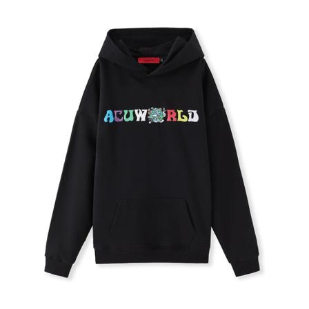 Acupuncture Hoodies Sort, Herre