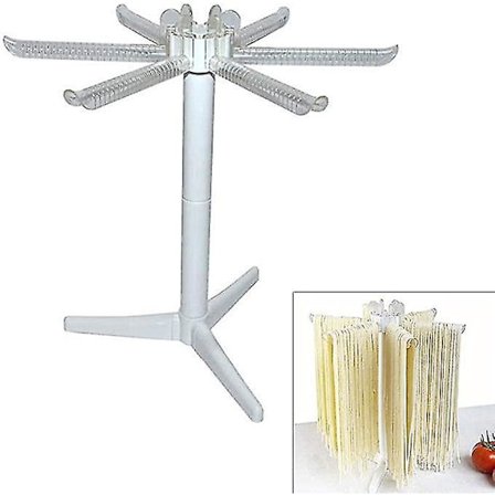 Pasta Tørrestativ Nudlestativ 6 Stangsgreb Sammenklappelig
