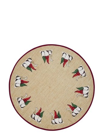 Carpet X-Mas Dala Beige Noble House