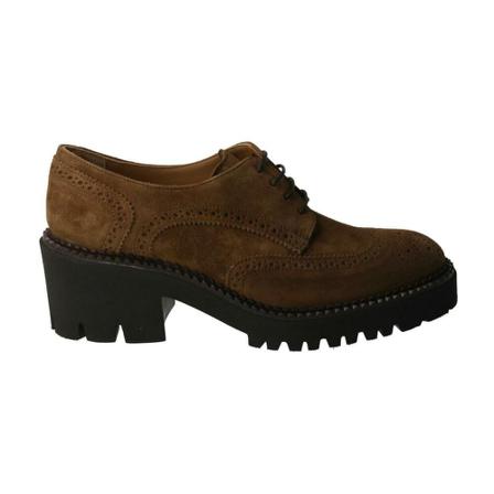 Calce, Lace-up Boots Bruin, Dames, Maat:39 EU