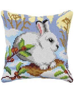 Broderikit Stramalj Vinter Hare