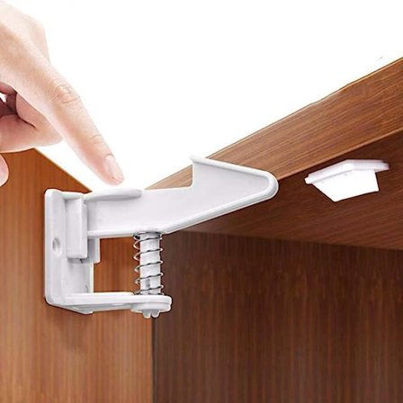 10 st barnsäkerhetslås för skåp