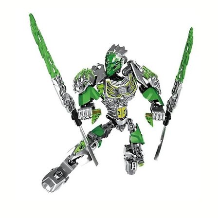 BIONICLE Lewa Jungle Keeper Akida Vattenvarelse Ketar Stenvarelse Actionfigurer Byggstenar Robotleksaker Barnpresent