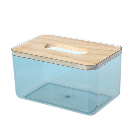 Desktop Tissue Box-hållare Dammtät Enkel att använda våtservetter Masque Dispenser-hållare för hemmakontor