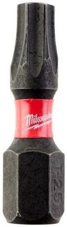 Milwaukee SHOCKWAVE Impact Duty TX25 Bits 2-pakning TX25 - 25 mm, Maskintilbehør & forbruk