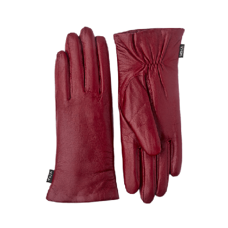 Viska Kvist Vantar & handskar Dam Röd 7½