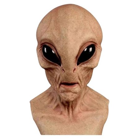 Alien Mask Halloween Alien Horror Mask Semesterdekoration FLY6375