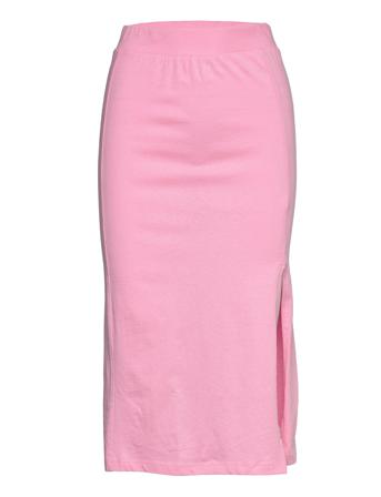 Vmpanna Hw Calf Skirt Jrs Knälång Kjol Rosa Vero Moda