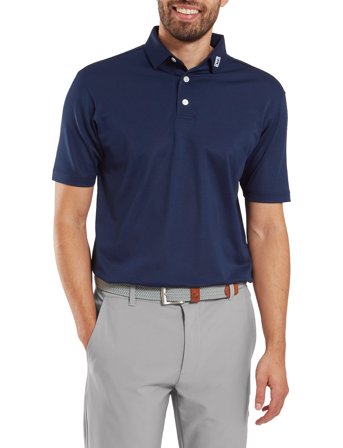 FootJoy Stretch Pique Solid - Navy - S