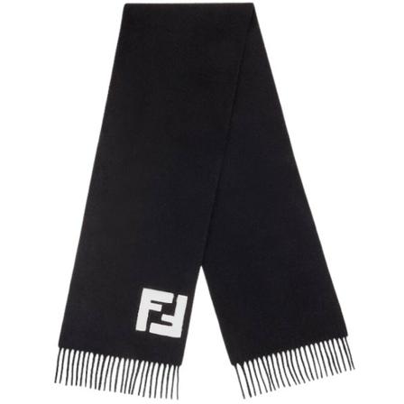 Fendi - Halsdukar - Blå - Herr - Storlek: One Size, Herr, Storlek: ONE SIZE